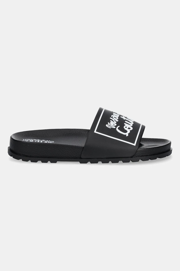 Šľapky Versace Jeans Couture 78VA3SQ2.71352.899 čierna SS25