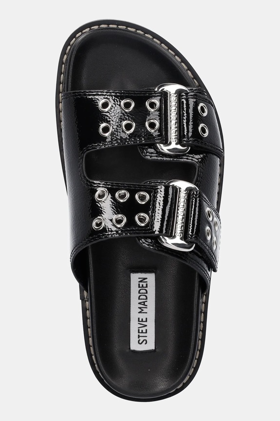 Παντόφλες Steve Madden Agent μαύρο SM11003678.BK1