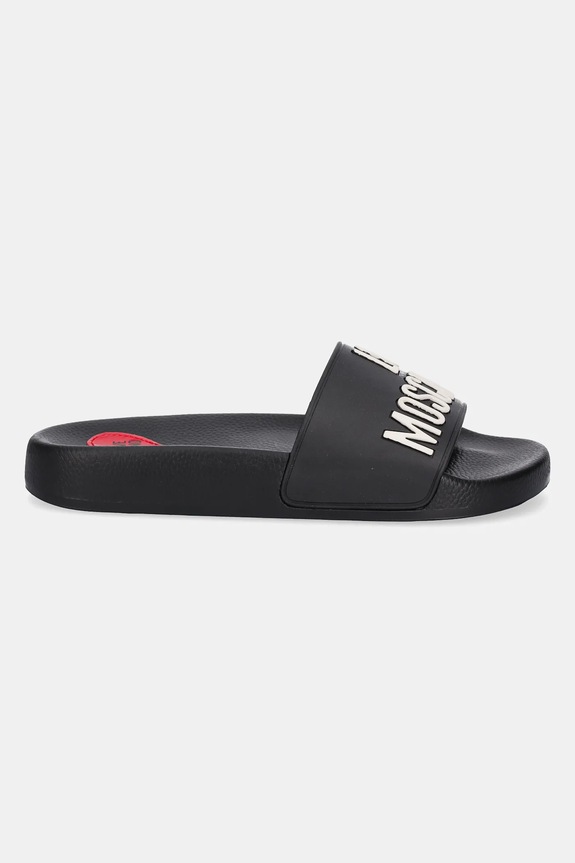 Love Moschino papucs JA28052G1MI14000 fekete SS25