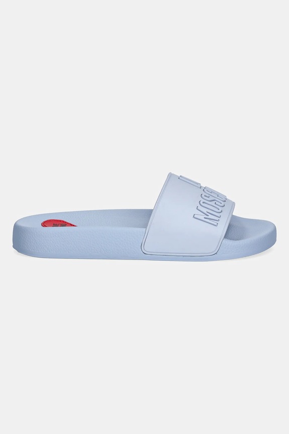 Love Moschino papucs JA28052G1MI15712 kék SS25