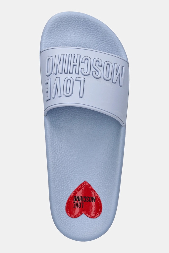 Love Moschino papucs kék JA28052G1MI15712