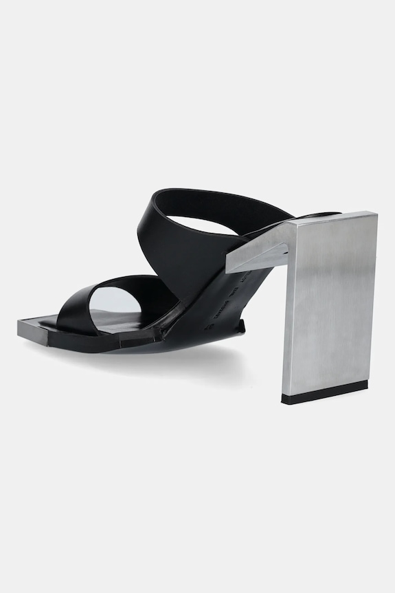 Παπούτσια Δερμάτινες παντόφλες Heliot Emil PRESS25.W.17.003.BLK01 μαύρο