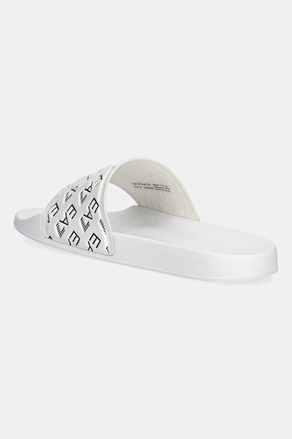 Obuwie EA7 Emporio Armani klapki damskie AF15125.7X000109 biały