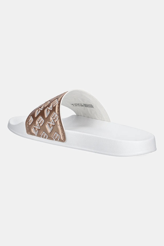 Cipők EA7 Emporio Armani papucs női AF15125.7X000109 fehér