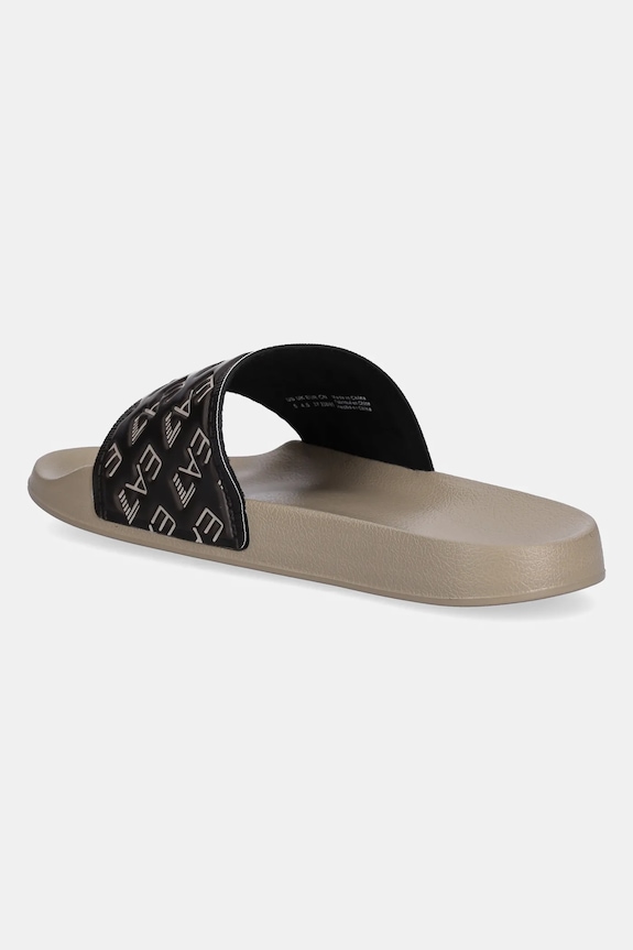 Cipők EA7 Emporio Armani papucs női AF15125.7X000109 bézs