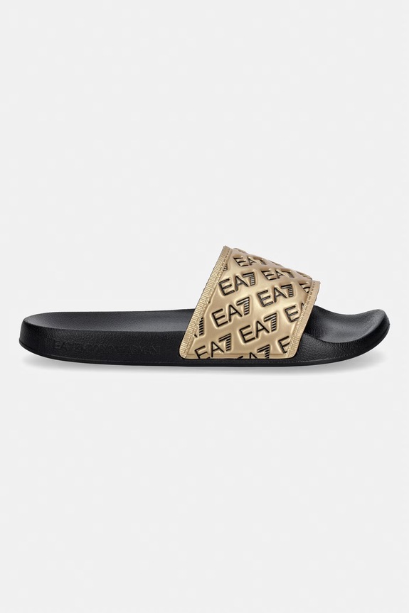 EA7 Emporio Armani papuci de damă AF15125.7X000109 negru SS26