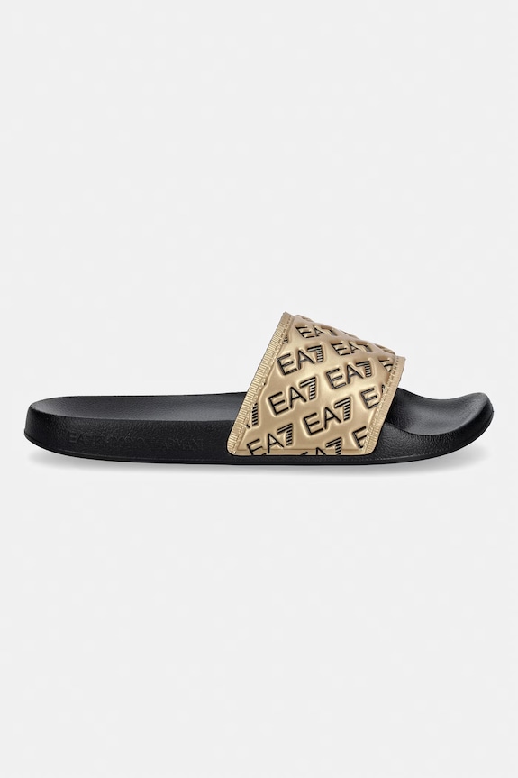 EA7 Emporio Armani papuci de damă AF15125.7X000109 negru SS26