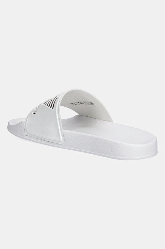 Scarpe EA7 Emporio Armani ciabatte slide da piscina da donna AF15118.7X000108 bianco