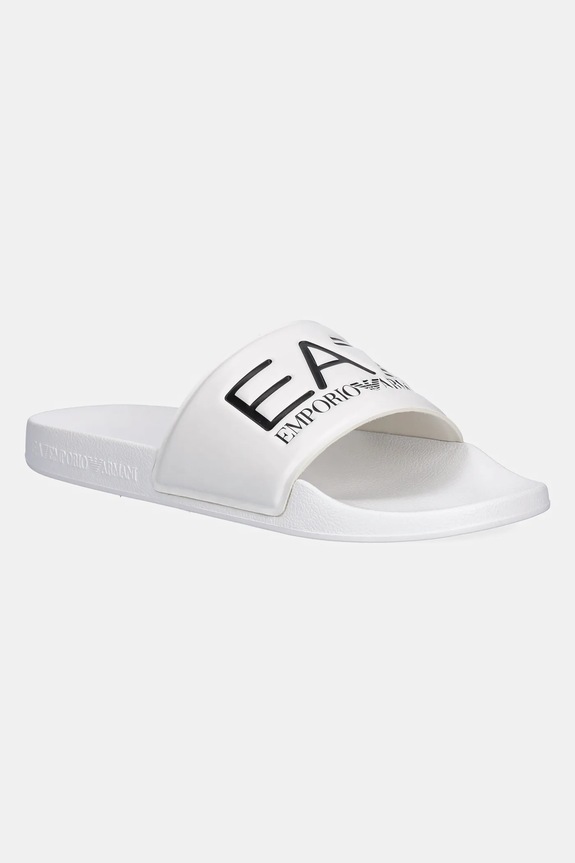 EA7 Emporio Armani papuci pentru piscină damskie sintetic alb AF15118.7X000108