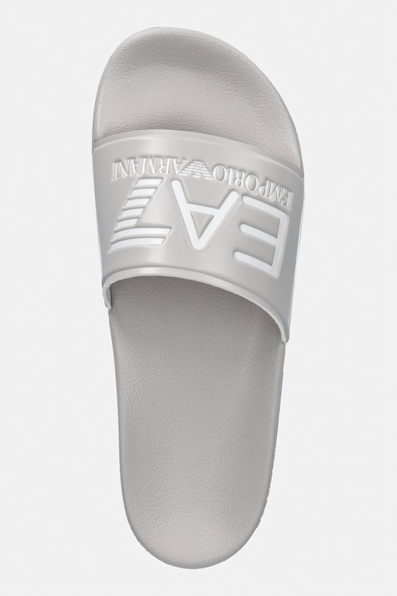 EA7 Emporio Armani klapki basenowe damskie szary AF15118.7X000108