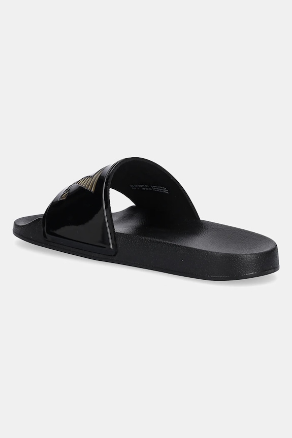 Παπούτσια EA7 Emporio Armani σαγιονάρες πισίνας Γυναικείες AF15118.7X000108 μαύρο