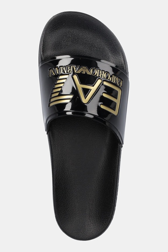 EA7 Emporio Armani σαγιονάρες πισίνας Γυναικείες μαύρο AF15118.7X000108