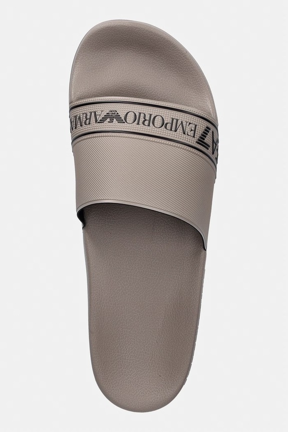 EA7 Emporio Armani papuci de damă bej AF15128.7X000110