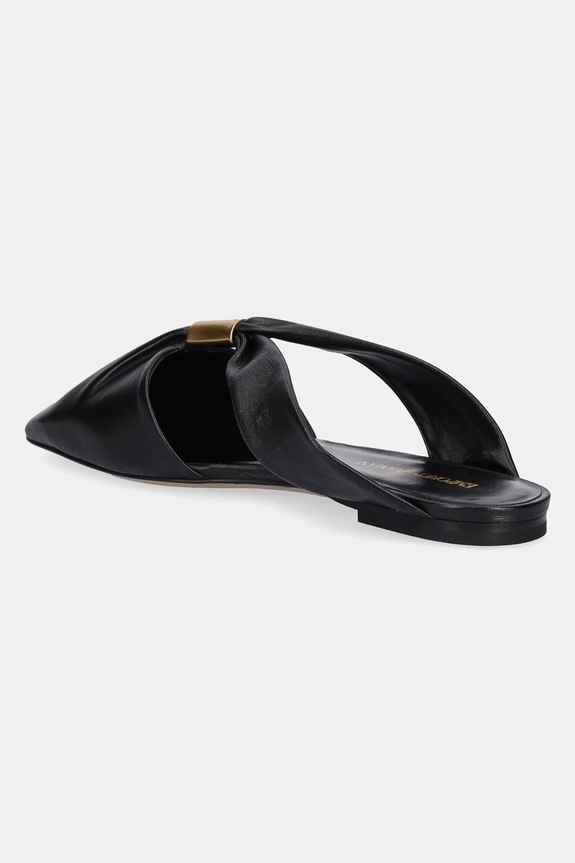 Обувь Кожаные шлепанцы Emporio Armani X3R036.XF271.00002 чёрный