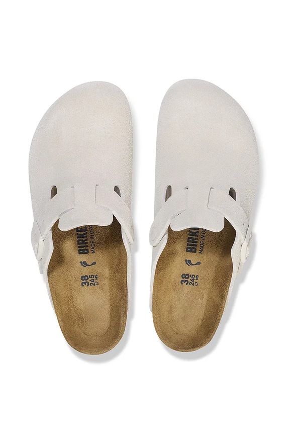 Шльопанці Birkenstock Boston SFB 1027693 білий