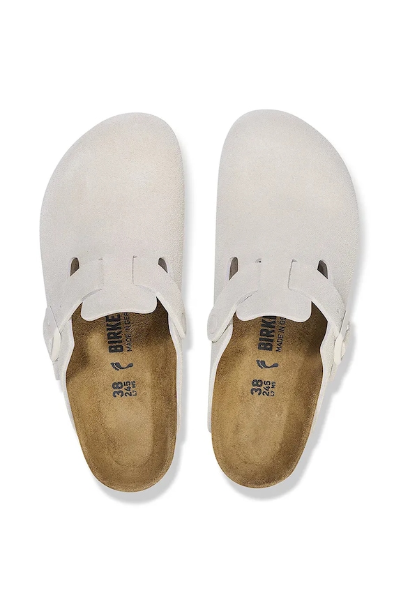 Шльопанці Birkenstock Boston SFB 1027693 білий