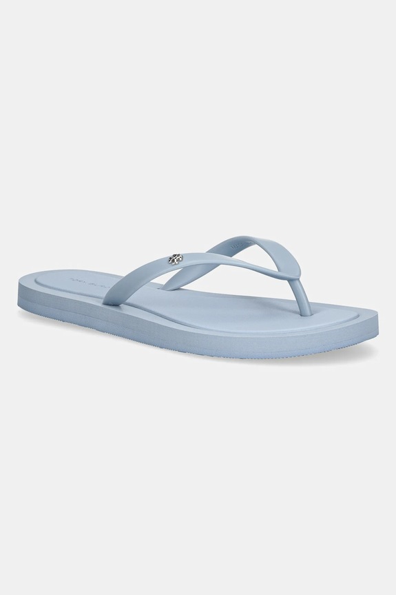Σαγιονάρες Tory Burch Kira φλατ μπλε 162307.101