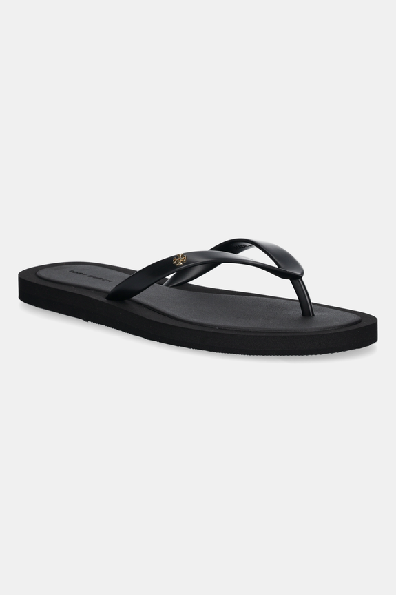 Σαγιονάρες Tory Burch Kira φλατ μαύρο 162307.013