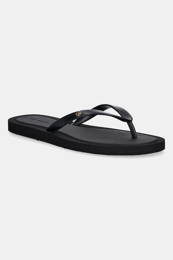 Σαγιονάρες Tory Burch Kira φλατ μαύρο 162307.013