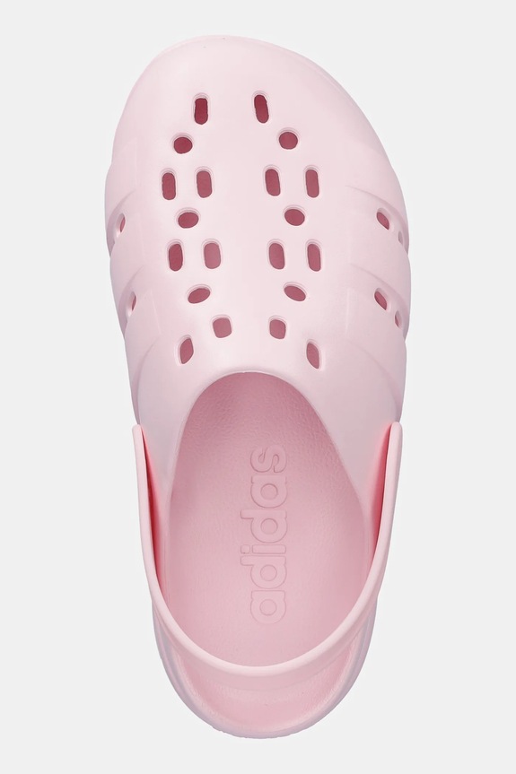 Natikači adidas Adilette Clog Platform roza JR2626