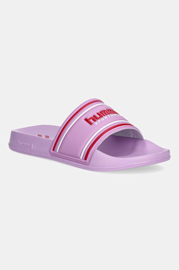 Hummel papuci sintetic roz 228340.D