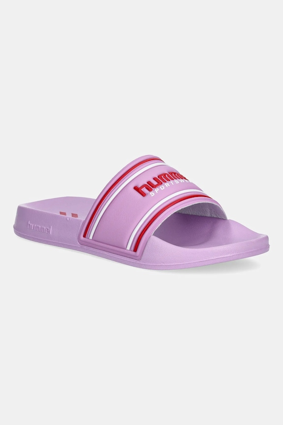 Hummel papuci sintetic roz 228340.D