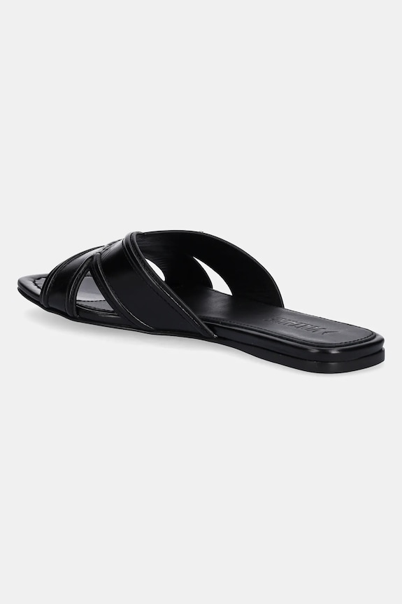 Obuwie ZADIG&VOLTAIRE klapki skórzane Azora SWCT02012 czarny