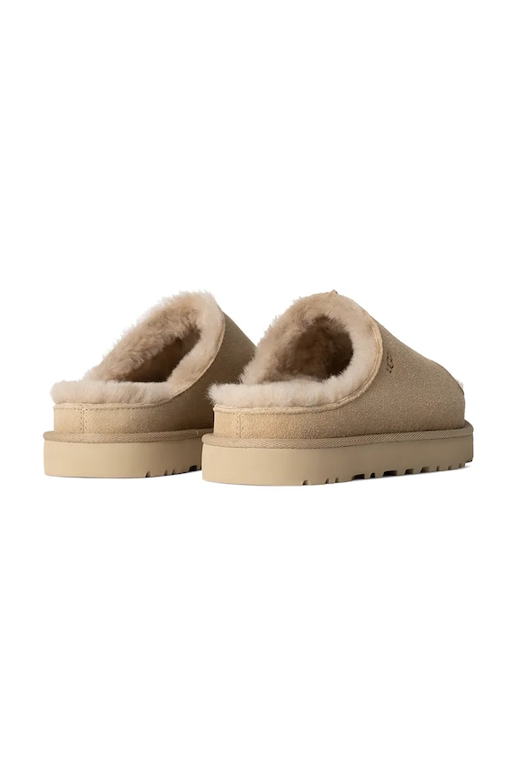 UGG klapki zamszowe Greenport Slide 1167610.SAN beżowy SS25