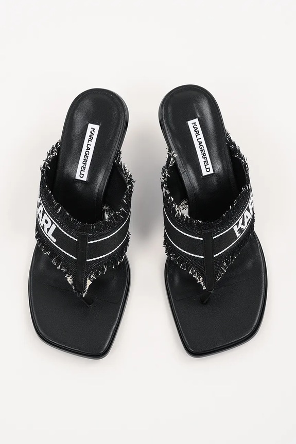 Natikači Karl Lagerfeld PANACHE II črna KL30104.D00