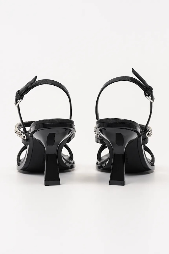 Παπούτσια Δερμάτινα πέδιλα Karl Lagerfeld KARMEL KL33625.000 μαύρο