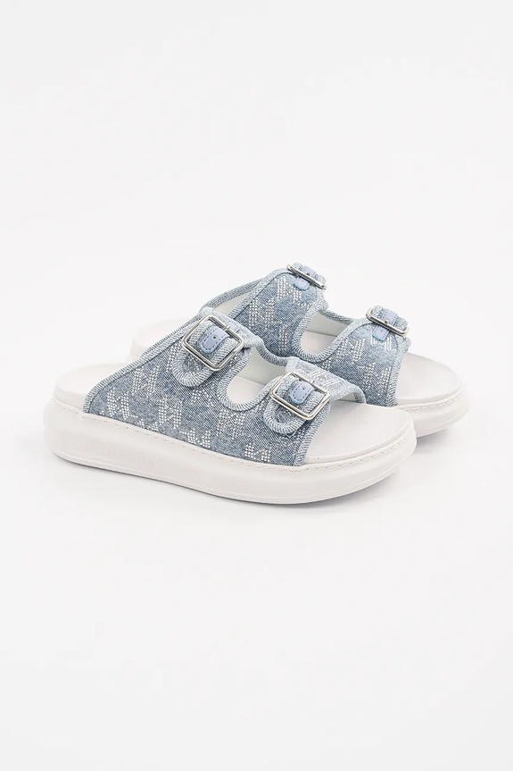 Pantofle Karl Lagerfeld KAPRI SLIDE KL62505A.DAB modrá SS25