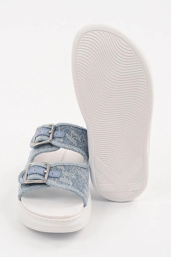 Pantofle Karl Lagerfeld KAPRI SLIDE KL62505A.DAB modrá