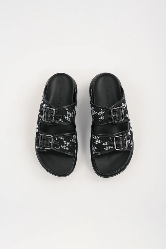 Παντόφλες Karl Lagerfeld KAPRI SLIDE μαύρο KL62505A.M0S
