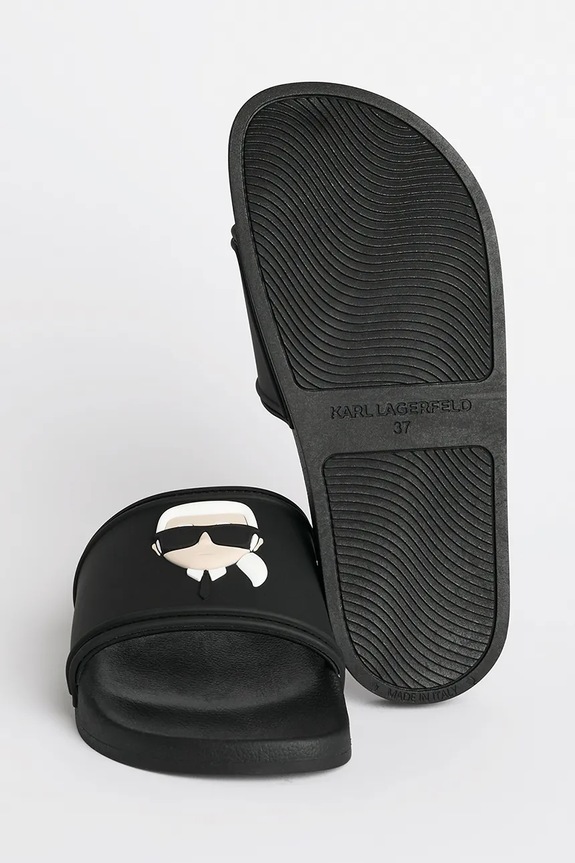 Pantofle Karl Lagerfeld KONDO 2.0 KL80905A.V00 černá