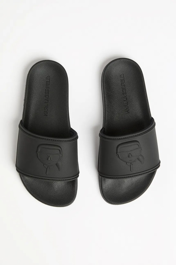 Παντόφλες Karl Lagerfeld KONDO 2.0 μαύρο KL80919M.V00