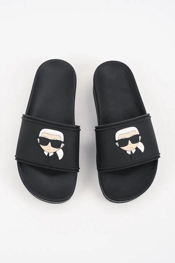 Natikači Karl Lagerfeld KONDO MAXI črna KL80805A.V00