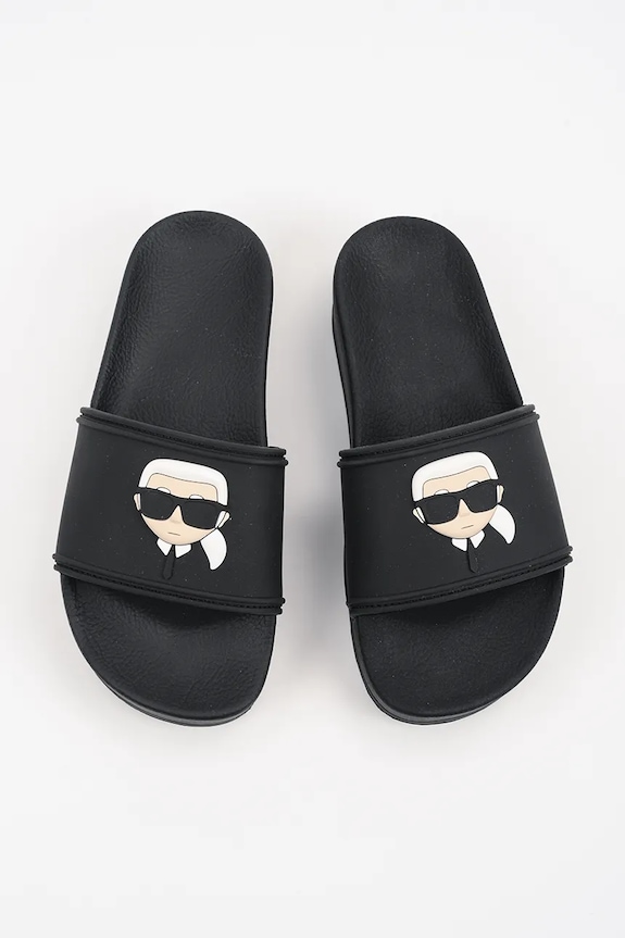 Natikači Karl Lagerfeld KONDO MAXI črna KL80805A.V00