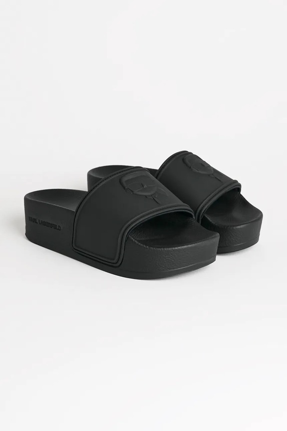 Pantofle Karl Lagerfeld KONDO MAXI KL80819M.V00 černá SS25
