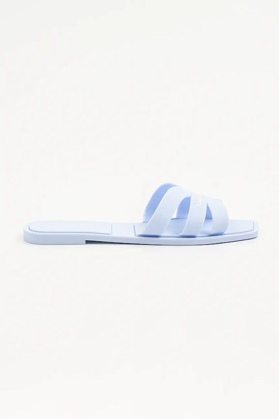 Παντόφλες Karl Lagerfeld JELLY IV φλατ μπλε KL80025.VLB