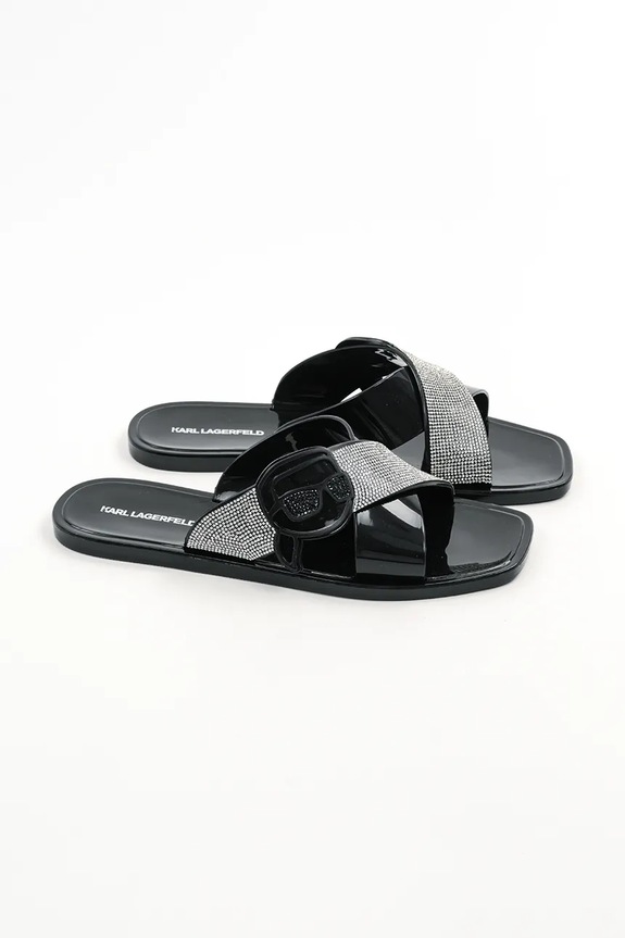Karl Lagerfeld ciabatte slide JELLY III KL80004S.V0S nero SS26