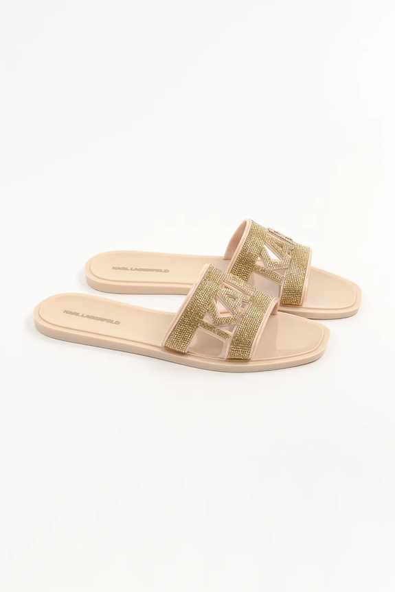 Natikači Karl Lagerfeld JELLY III KL80005S.VGD zlata SS25
