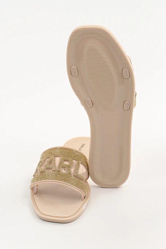 Natikači Karl Lagerfeld JELLY III KL80005S.VGD zlata