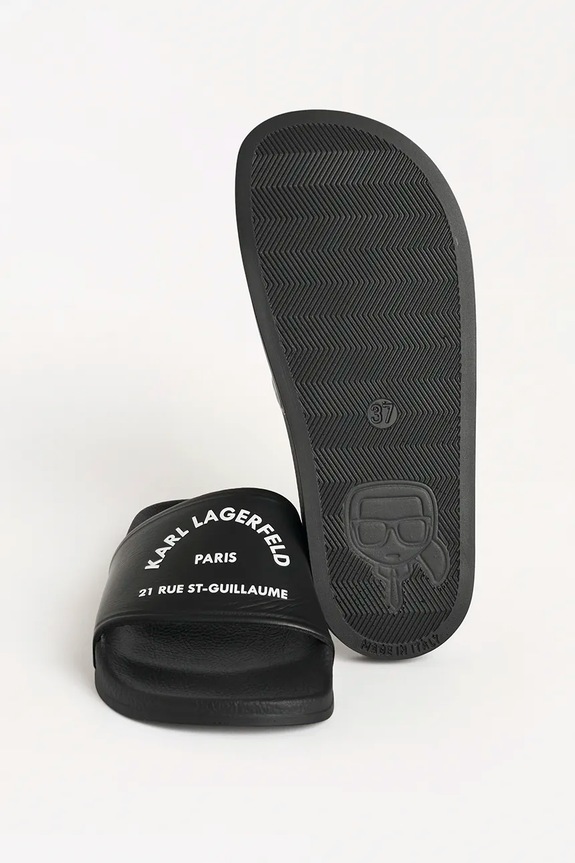 Karl Lagerfeld klapki KONDO 2.0 KL80908A.V00 czarny