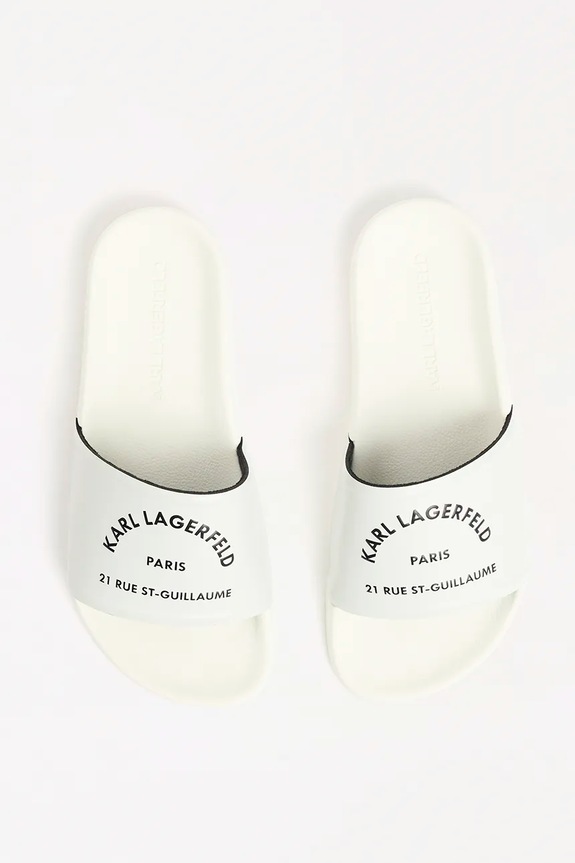 Karl Lagerfeld ciabatte slide KONDO 2.0 bianco KL80908A.VT1