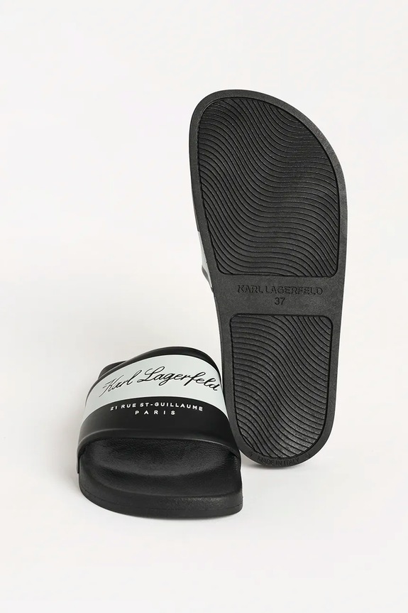 Šľapky Karl Lagerfeld KONDO 2.0 KL80923.V01 čierna