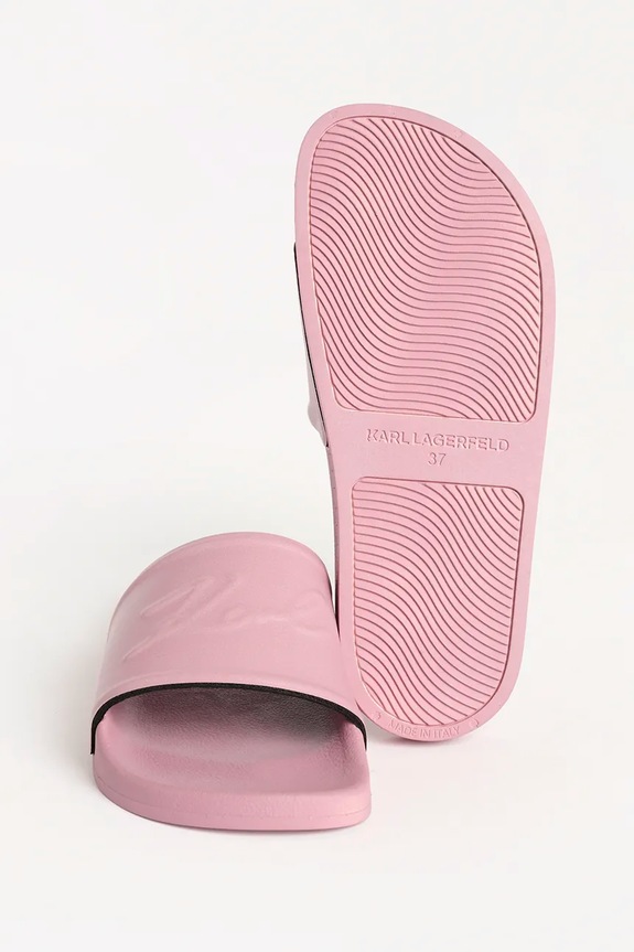 Παντόφλες Karl Lagerfeld KONDO 2.0 KL80910.VLP ροζ