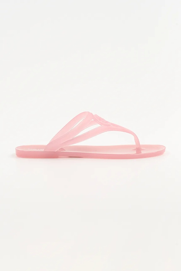 Σαγιονάρες Karl Lagerfeld JELLY THONG φλατ ροζ KL80007A.VLP