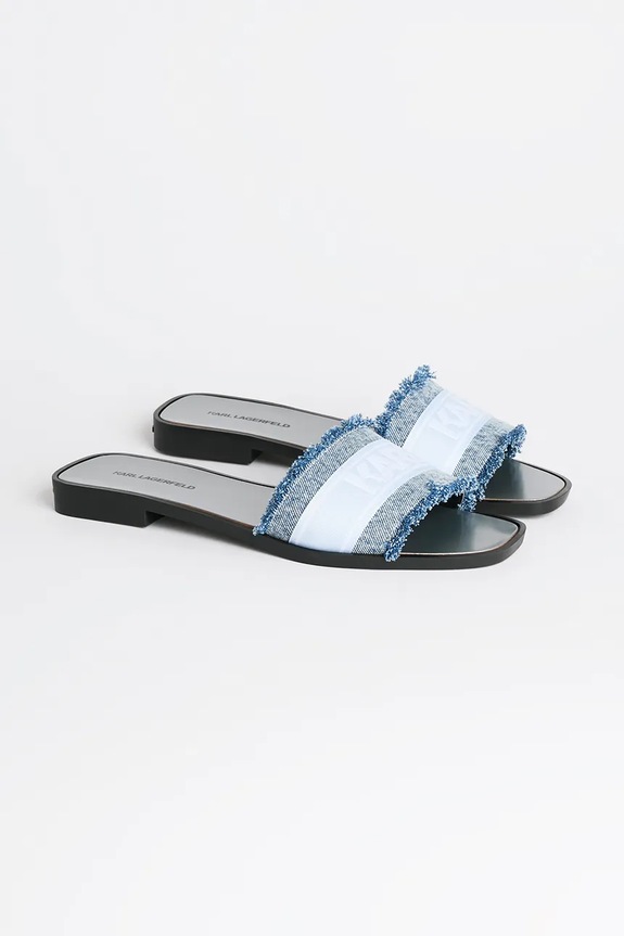 Παντόφλες Karl Lagerfeld SKOOT II KL80411.DLB μπλε SS25