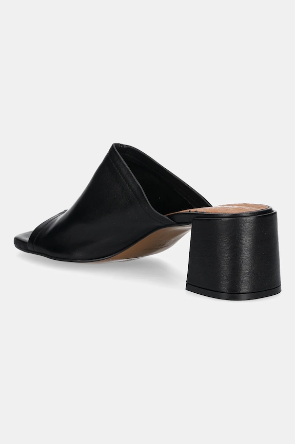 Încălțăminte Jonak șlapi de piele BUTTERFLY 3600101 negru