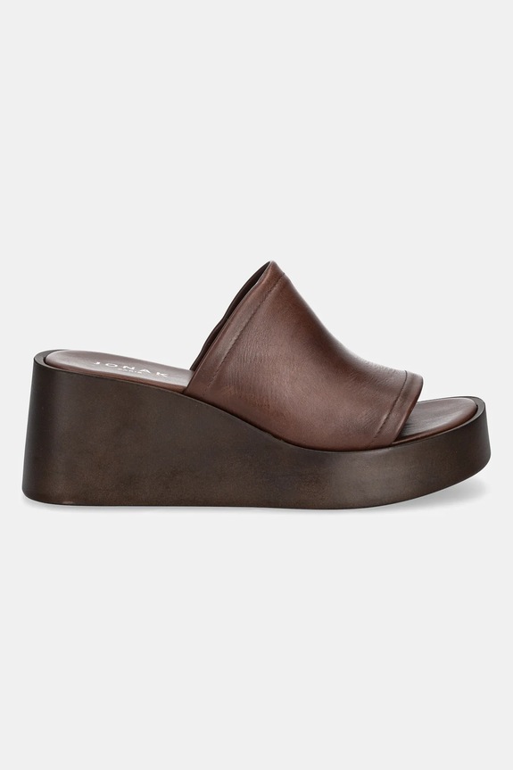 Jonak slapi de piele EUGENE 3600041 maro SS26